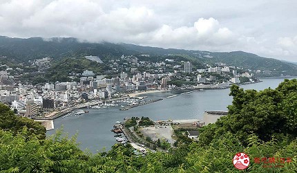 日本靜岡伊豆熱海兩日遊推薦景點「熱海纜車」景色二