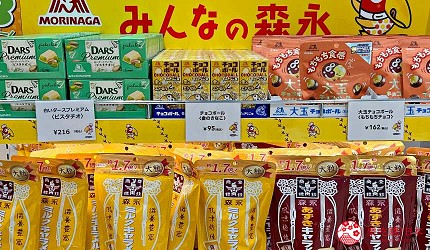 東京車站一番街「東京 OKASHI LAND」森永製菓的商品