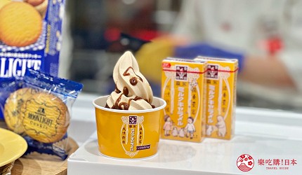 東京車站一番街「東京 OKASHI LAND」森永牛奶糖口味冰淇淋