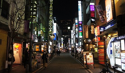 東京赤坂地區餐廳林立