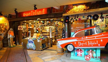 日本沖繩美國村最大間美式潮店「Depot Island」外觀