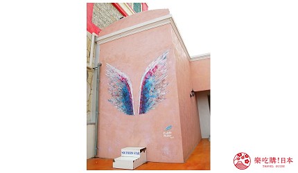 日本沖繩美國村「天使翅膀」彩繪