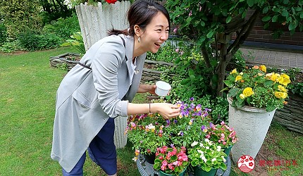 北海道賞花推薦惠庭Sun Garden吃花體驗
