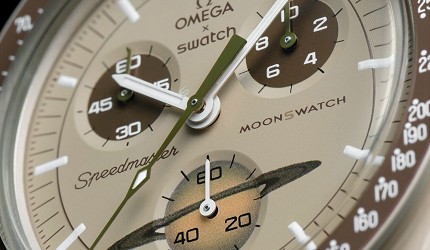 OMEGA手錶推薦SpeedmasterMoonwatch入門登月SWATCH平價BIOCERAMIC土星棕色顏色錶面