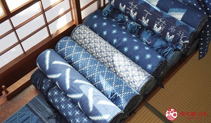 福岡景點推薦八女市藍染久留米織品