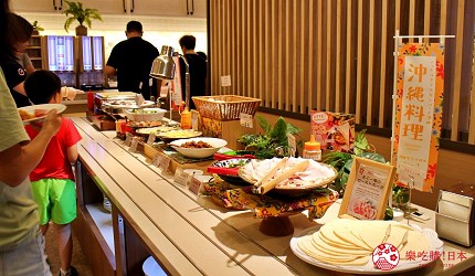 沖繩10大住宿推薦，中部地區美國村的「Vessel hotel Campana Okinawa」的早餐 Buffet