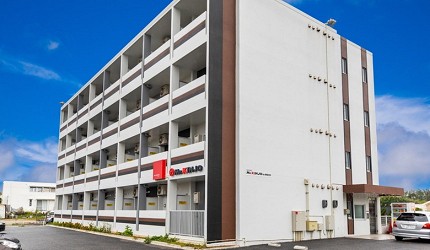 沖繩10大住宿推薦，北部地區的「Hotel Mr. Kinjo」的外觀