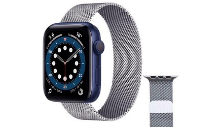 AppleWatch錶帶推薦不鏽鋼米蘭式金屬錶帶顏色推介alto皮革錶帶series長度尺寸ANTIAN米蘭尼斯AppleWatch 磁吸錶帶