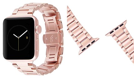 AppleWatch錶帶推薦不鏽鋼米蘭式金屬錶帶顏色推介alto皮革錶帶series長度尺寸美國Case-Mate Apple Watch不鏽鋼錶帶