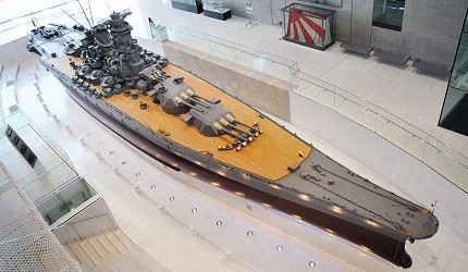 廣島吳市景點推薦大和博物館戰艦大和號模型