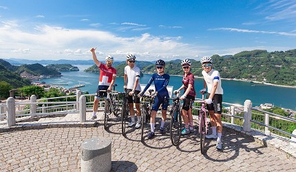廣島吳市自行車景點推薦飛島海道風景