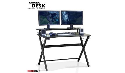 辦公書桌推薦電腦桌推介L型書桌挑選重點品牌RICHOME WARRIOR 電競遊俠電腦桌