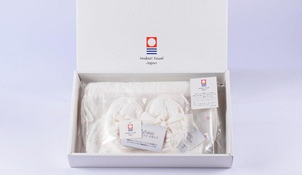 日本嬰兒用品挑選注意事項2021彌月禮物推薦新生寶寶推介最合用日本毛巾第一品牌今治毛巾銀抗菌禮盒組的實物圖