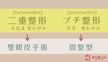 雙眼皮手術、微整型_日文