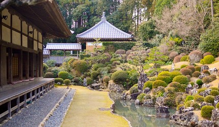 靜岡自由行景點推薦濱松市國家指定文化財龍潭寺的龍潭寺庭園