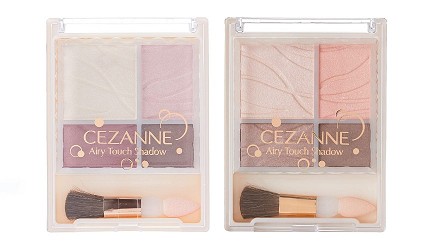 眼影推薦新手眼影盤推介日本開架品牌CEZANNE3D裸妝眼彩盒