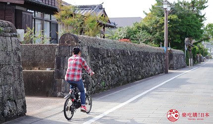 日本最美離島長崎五島360度無敵海景超療癒福江島2天1夜行程推薦推介騎車漫步在武家屋敷通上