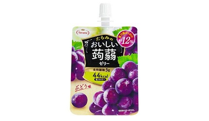 日本零食推薦推介低卡蒟蒻果凍啫喱Tarami蒟蒻果凍飲