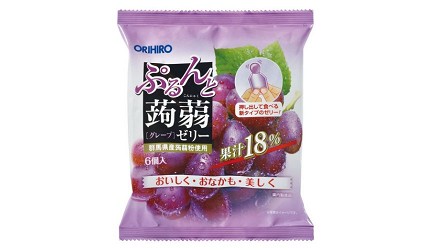 日本零食推薦推介低卡蒟蒻果凍啫喱ORIHIRO果汁蒟蒻果凍