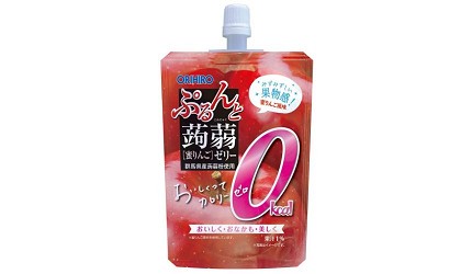 日本零食推薦推介低卡蒟蒻果凍啫喱ORIHIRO零卡果汁蒟蒻果凍