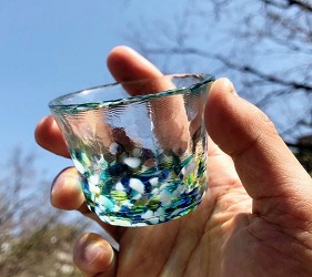 青森必買津輕琉璃夢幻玻璃杯四季玻璃杯禮盒