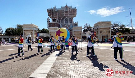 東京迪士尼度假區娛樂設施無人潮空曠景色之三