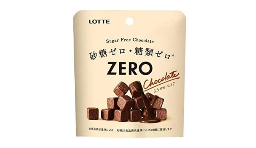 日本巧克力推薦必買lotte牛奶巧克力zero