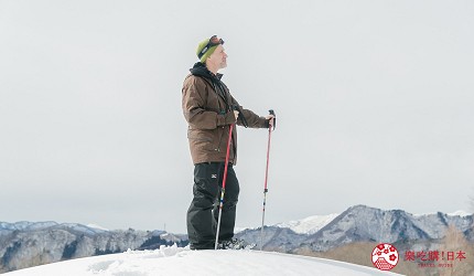 東北福島景點推薦高杖滑雪場雪中健行體驗