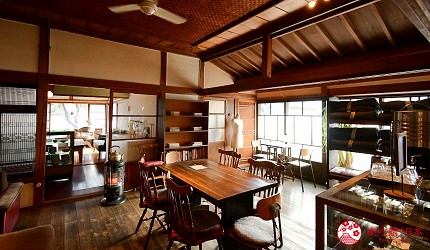 日本輕井澤長野附近療癒慢活女子旅推薦推介的佐久可以吃到的文青餐廳YUSHI CAFE天保堂咖啡的內觀