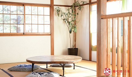 日本輕井澤長野附近療癒慢活女子旅推薦推介的佐久可以吃到的文青餐廳Maru Cafe的和室