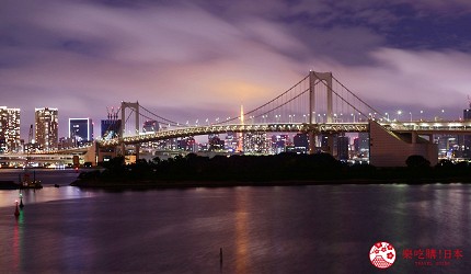 日本東京帶仔女自由行4日3夜交通行程懶人包推薦的親子遊推介台場的超靚的台場夜景
