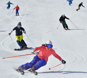 日本有中文教練的滑雪場推介的中文滑雪場GALA湯澤滑雪度假村的滑雪道