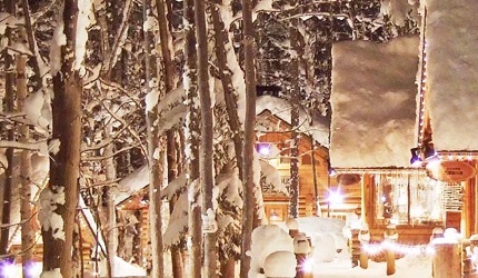 日本有中文教練的滑雪場推介的中文滑雪場輕井澤王子滑雪學校的木屋