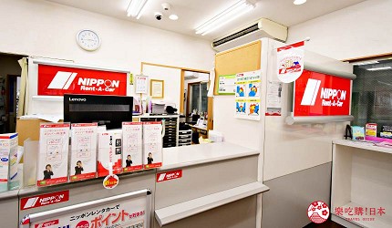 日本租車自駕推薦NIPPON Rent-A-Car蒲田東口店店內