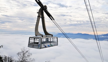 長野縣龍王滑雪公園空中纜車