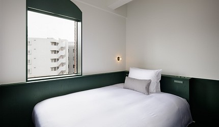 日本距離東京站僅10分鐘的酒店DDD HOTEL內的單人房