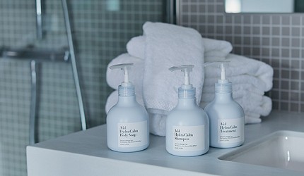 日本交通方便酒店DDD HOTEL內供應的優質盥洗用品、洗頭水、沐浴露、護髮素