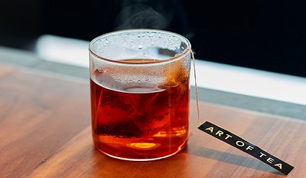 日本交通方便的翻新酒店DDD HOTEL內的cafe有供應美國知名有機茶 ART OF TEA