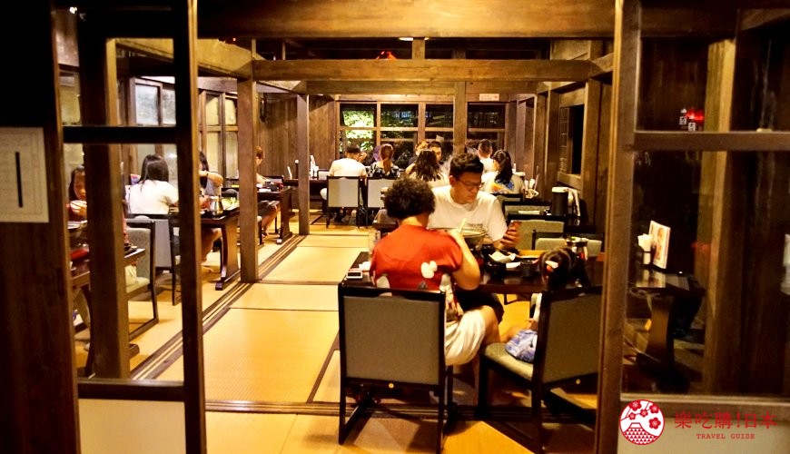 沖繩旅遊孝親自由行推薦美食餐廳「百年古家 大家」店內照