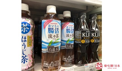 在日本超市可以找到的通便腸活烏龍茶
