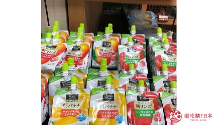 在日本超市可以找到能通便的果汁飲品