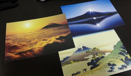 爬富士山時建議先寫好明信片到山頂可以立刻寄出去