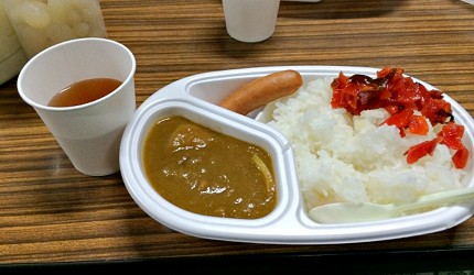 日本富士山上的咖哩飯