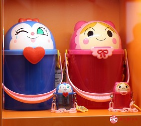 橫濱麵包超人博物館必買藍精靈與嬰兒超人爆米花桶