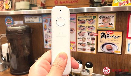 日本東京西武百貨拉麵店「九州じゃんがら」試用「ili」翻譯機