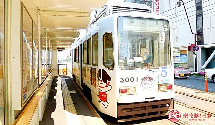 北海道自由行函館一日遊自助旅行，函館市電車車