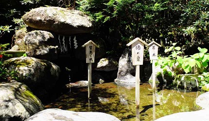 日光二荒山神社水質清澈、甘甜可口的「二荒靈泉」