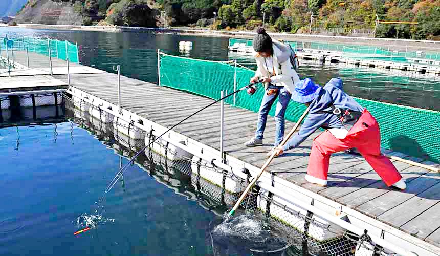 日本東紀州熊野古道海釣體驗「海上釣り掘 貞丸」