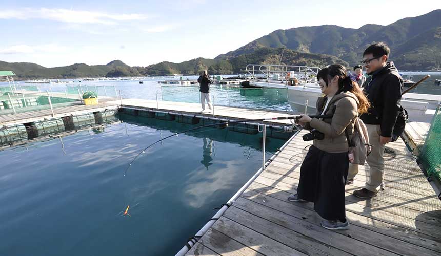 日本東紀州熊野古道海釣體驗「海上釣り掘 貞丸」