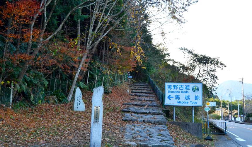 三重東紀州熊野古道的馬越嶺